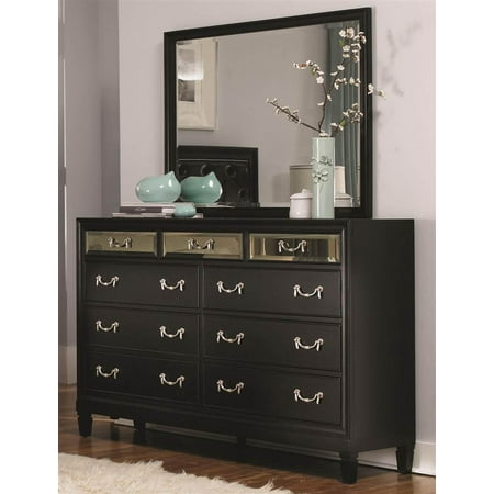 9 Drawer Dresser In Black 9 Drawer Dresser In Black