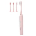 thumbnail image 1 of Rechargeable Toothbrush, Easy To Use Promote Circulation Stay Healthy Toothbrush Easy Touch  For Family For Beauty Salon Pink, 1 of 8