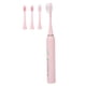 thumbnail image 3 of Cepillo de dientes eléctrico recargable Sincero limpieza de dientes blanqueadores rosa, 3 of 10