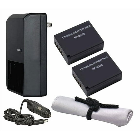 Fujifilm X-T20 'Intelligent' Batteries (2 Units)   AC/DC Rapid Travel Charger