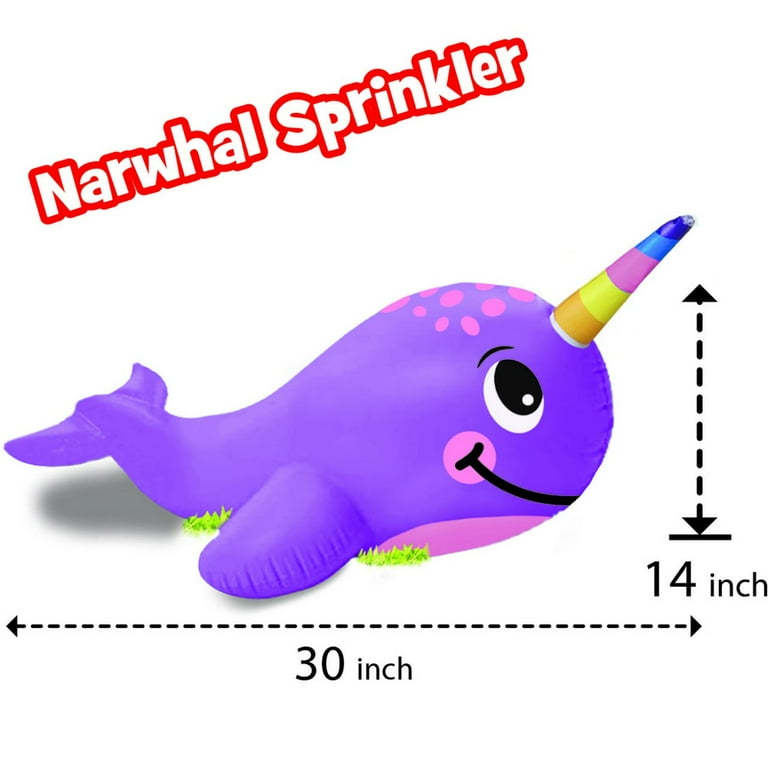 Little Tikes LT Narwhal Spray Pool Kids ages 3 6 Walmart