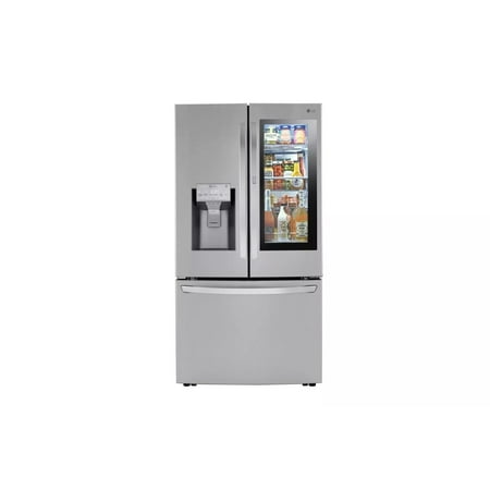 LG LRFVS3006S 30 Cu. Ft. Stainless Smart French Door Instaview Refrigerator