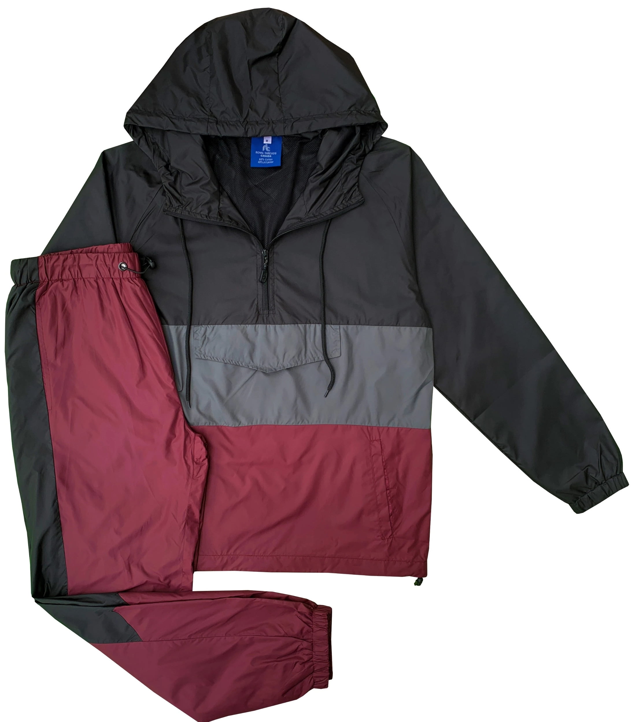 Half Zip Pullover Windbreaker Jacket 