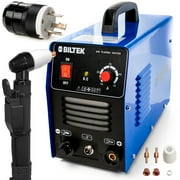 Biltek 50Amp Air Plasma Cutter, 1/2" Inch Cut 110V/220V Input DC Inverter Dual Voltage with Pre-Installed 110V US Plug + 220V L6-30P Plug, Portable & Easy Quick Setup Metal Cutter