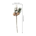 thumbnail image 2 of CTIRCHIU 10Pcs Artificial Berry Stems Holiday Greenery Stems For Christmas Decor Home Decoration Winter, 2 of 7