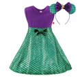 thumbnail image 1 of Vestido de Encanto para niñas, disfraz de Carnaval, verano, Virgen, niños, princesa Midi, Mirabel, Isabela, vestido de fiesta de cumpleaños Up110 Gao Jinjia LED, 1 of 2