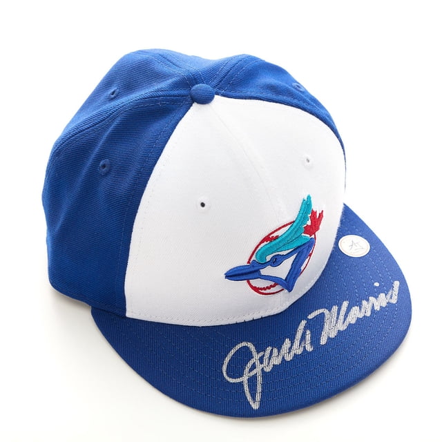 Jack Morris Casquette de Baseball Authentique Throwback New Era Signée Blue Jays de Toronto