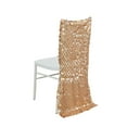 thumbnail image 6 of Efavormart Matte Champagne Big Payette Sequin Chiavari Chair Slipcover, Wedding Chair Back Cover, 6 of 11