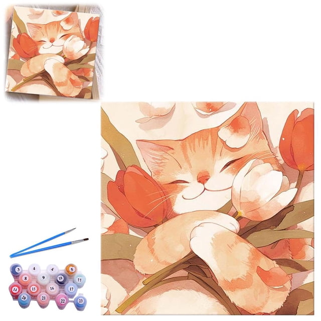 DIY Digital Oil Painting, Handmade Painting For Adults Kids & Beginners