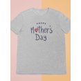 thumbnail image 3 of Mother's Day Happy Shaped T-Shirt Women -Image by Shutterstock, Female 3X-Large, 3 of 4