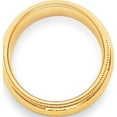 thumbnail image 3 of 14K Yellow Gold 4mm Milgrain Comfort Wedding Band (Size 11) Made In United States mc040-11, 3 of 6
