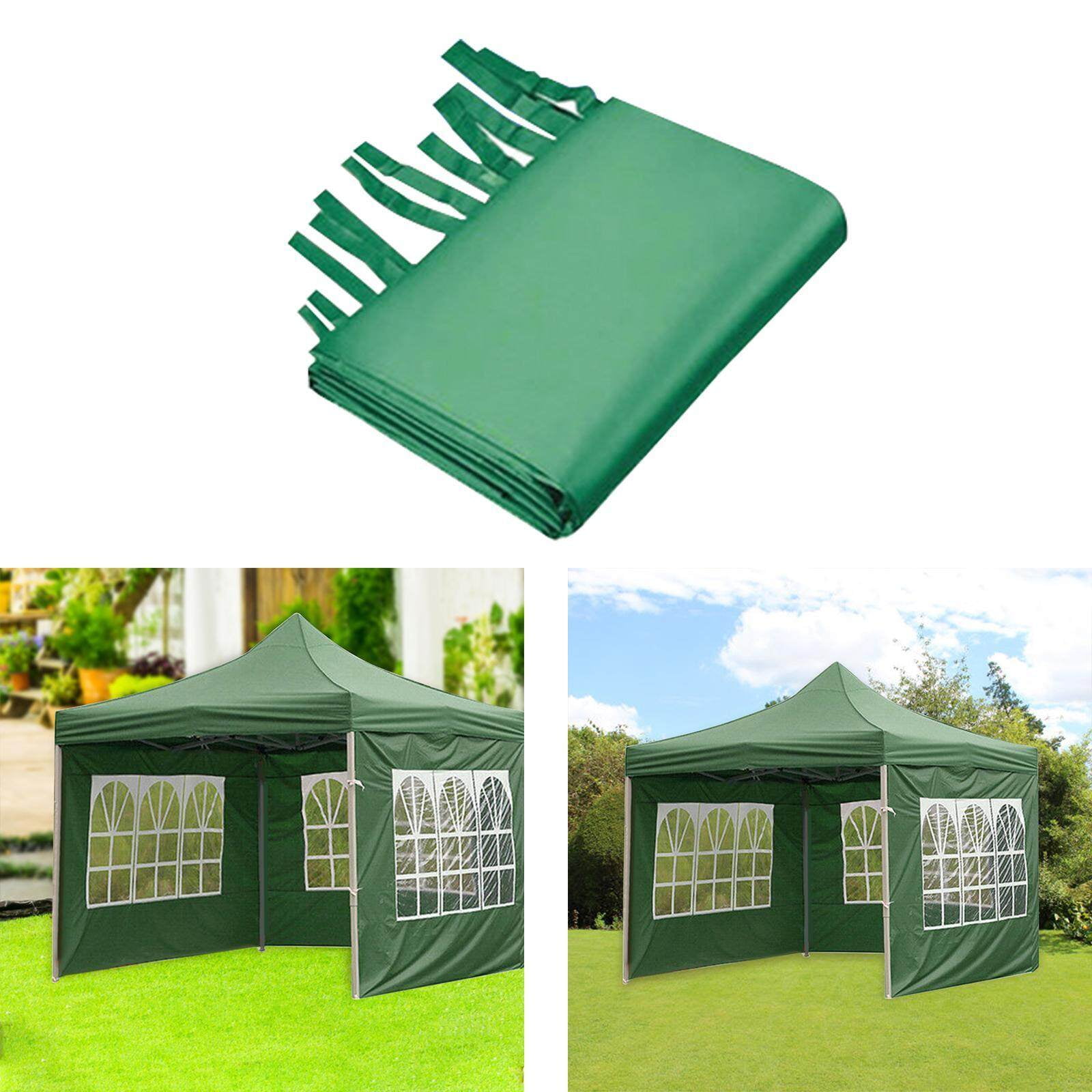 pitrice 1x Gazebos Tent 3x2M Camping Outdoor Canopy Mesh Side Wall Party Green