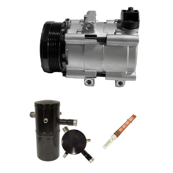 RYC New AC Compressor and A/C Clutch Kit KT AD00N
