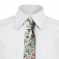 thumbnail image 2 of Floral Necktie, Doodle Art Petal Insect, Dress Tie, 3.7", Multicolor, by Ambesonne, 2 of 3