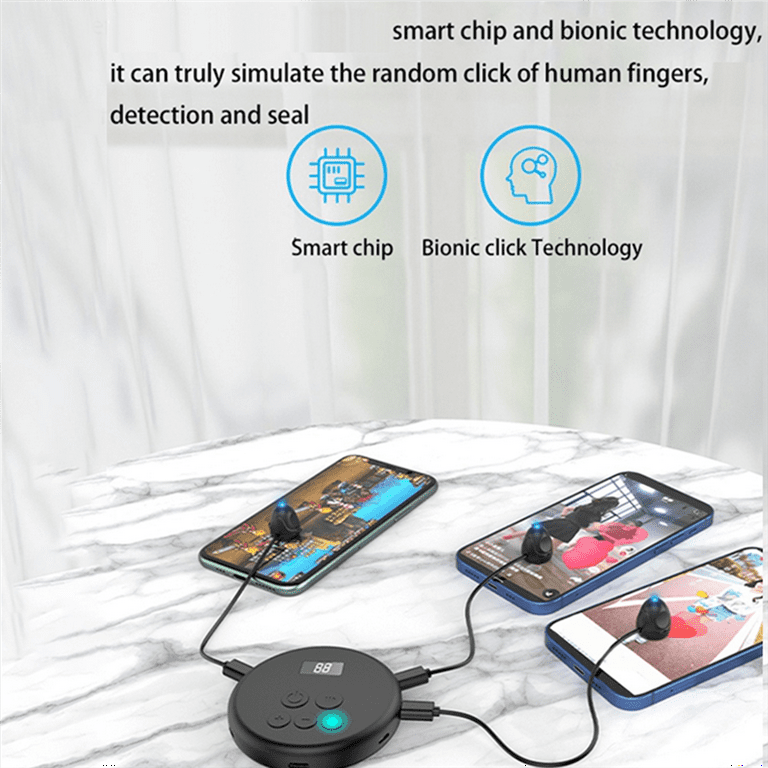 Automatic Clicker for iPhone iPad, Phone Screen Device Speed