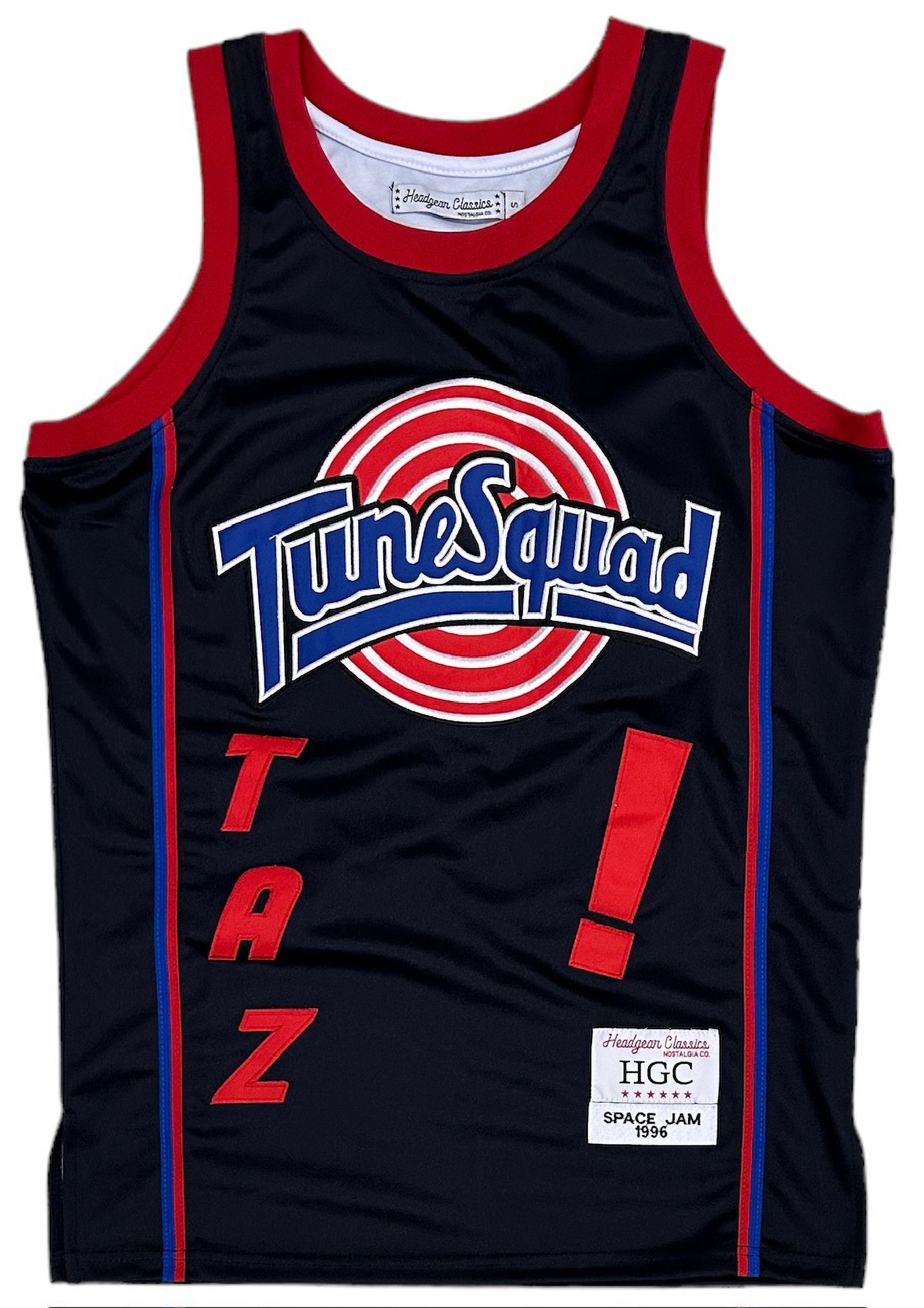 Tasmanian Taz Devil Tune Squad Space Jam Men Headgear Classics Basketball  Jersey (XXX-Large, Black) - Walmart.com