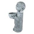thumbnail image 5 of Ebros Feng Shui Zen Buddha Japanese Jizo Monk Tea Light Votive Candle Holder, 5 of 6