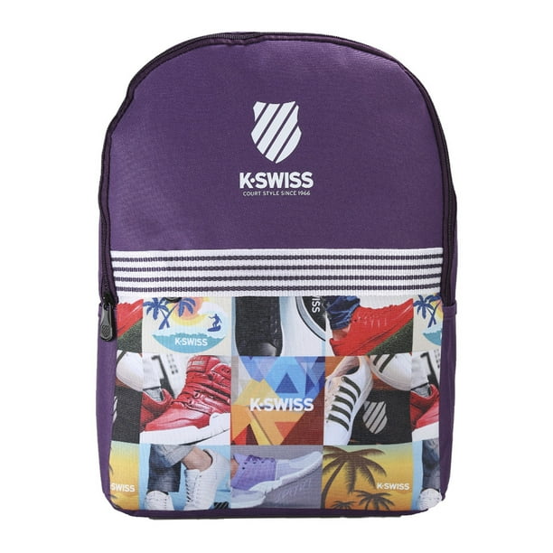 Mochila K-SWISS Kalifornia Color Morado unisex