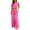 Pink, variant on 2 Piece Sets for Women Solid Color Short Sleeve Crop Tops and High Waisted Wide Leg Pants with Pocket Set Summer Outfits Casual Workwear Casual Fashion 2026