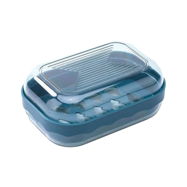 Case of Water,Plastic Storage Containers with Lids Counter Top Soap Container Plastic Soap with Lid Bar Soap Portable Soap Case with Water Tray Soap Easy to Wash