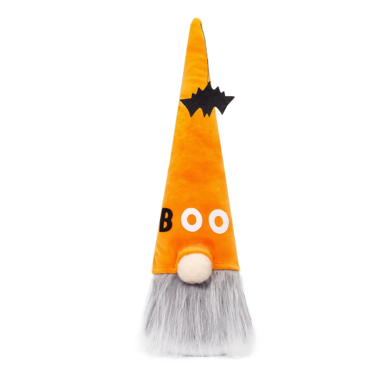 Halloween Spooky Figurines with Colorful Bat and Pumpkin Accents Creepy Plush Decor for Home Shelf and Party Table Centerpieces Cute Gifts for Adults in 3 Piece Set