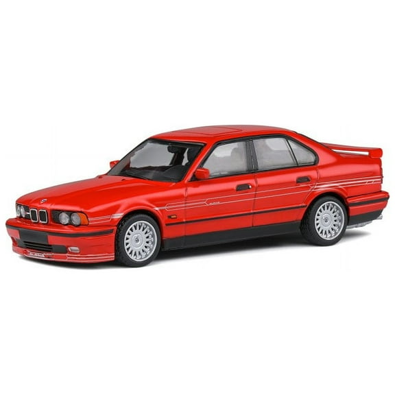 1994 BMW Alpina B10 (E34) BiTurbo, Red - Solido S4310402 - 1/43 Scale Diecast Model Car