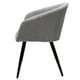 thumbnail image 4 of Set de 2 Sillas para comedor Mundo In Burgos Madera Solida Tapizada Base Metalica Plata, 4 of 8