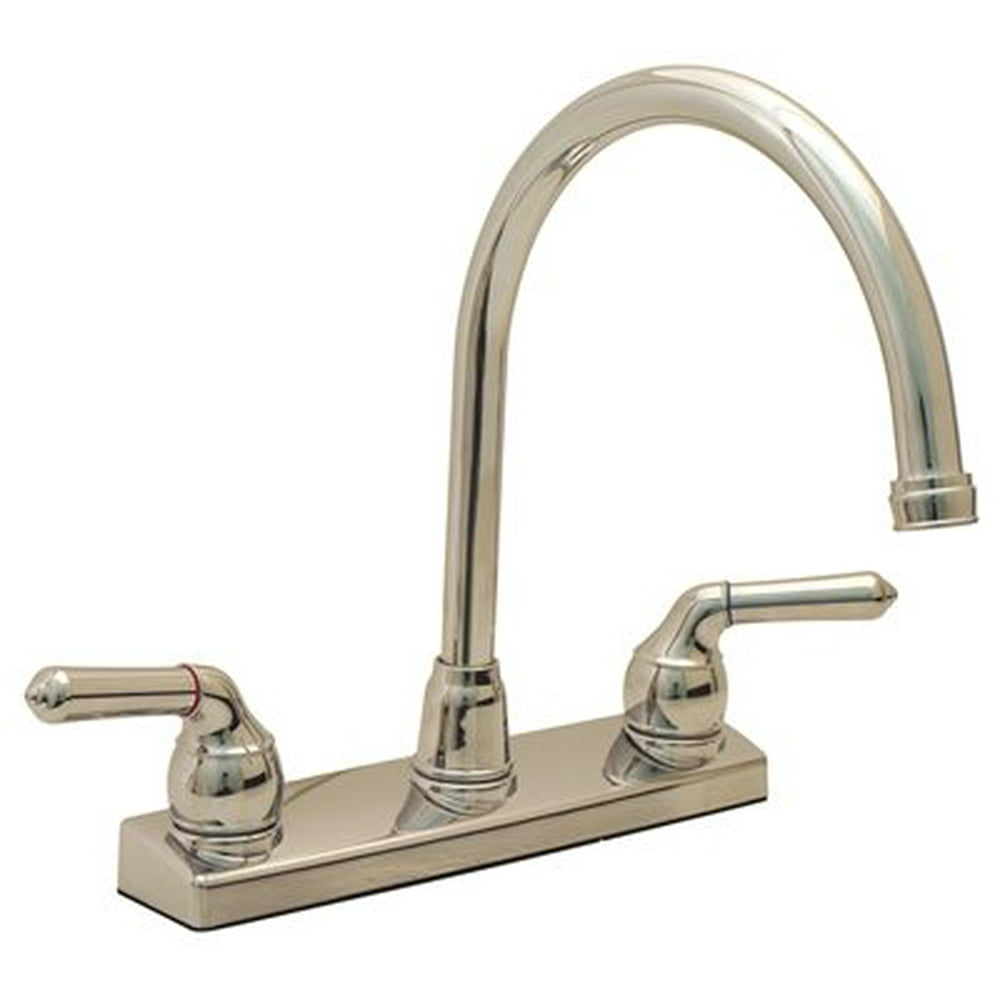 PROPLUS® KITCHEN FAUCET WITH GOOSENECK SPOUT AND 8INCH CENTERS, NON