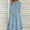 Light Blue, variant on JingHai Two-Piece Womens Flowy Boho Floral Maxi Dress with Jacket Elegant Wedding Guest Chiffon Cocktail Dress Army Green L