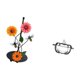 thumbnail image 5 of Soporte para toallas, dulcero con tapa, soporte vertical antideslizante para pañuelos, bol para servir con forma de calabaza, tarro para tran, 5 of 8