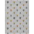 thumbnail image 2 of Addison Rugs Chantille Indoor/Outdoor Transitional Geometric Silver Machine Washable Rectangle Rug, 10' x 14', 2 of 8