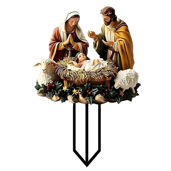 Acrylic Garden Stake Marker for Outdoor Inspiring Floral Signage 20x30cm Ideal Yard Display