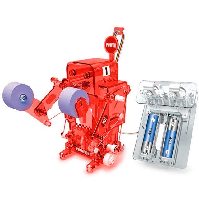 Juguete del robot del boxeo, juguete del robot de la lucha DIY DIY Asamblea Robot Juguete Niños Robot Juguete Valor inmejorable
