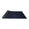 thumbnail image 2 of Ahgly Company Indoor Square Abstract Blue Contemporary Area Rugs, 3' Square, 2 of 4