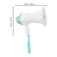 thumbnail image 2 of KONTONTY Mégaphone Compact avec Micro pour Adultes 1Pcs, 2 of 8