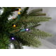 9' Pré-Éclairé Mince Palissade Artificielle Arbre de Noël - Multi LED Lumières – image 2 sur 2