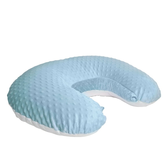 Almohada para Alimentar Bebé Memory Foam con Funda Lavable Color Azul