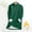 Green, variant on Women's Fleece Pullover Long Sleeve Half Zip Sweatshirt Warm Sherpa Lined Tops Winter Casual Loose Comfy Outerwear