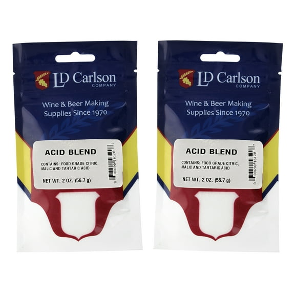 Home Brew Ohio HOZQ8-070 Acid Blend, 2 oz., White - 2 Pack