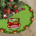 thumbnail image 1 of Grinch Christmas Decorations Grinch Decor the Grinch Christmas Tree Skirt, Red & Green Merry Christmas Tree Skirt Collar, Soft Xmas Holiday Decoration, 1 of 4