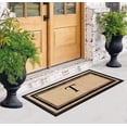 thumbnail image 6 of A1HC Natural Coir & Rubber Door Mat - 30"x 60", Hand-Flocked, Thick, Durable, Heavy-Duty, Indoor/Outdoor Doormat Monogrammed, 6 of 7