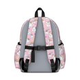 thumbnail image 3 of Unicorn and Star Pink Pattern Cute School Backpack with Padded Back and Adjustable Shoulder Straps 13.4"x11"x4.7", 3 of 5