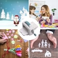 thumbnail image 3 of Die Cutting &amp; Embossing Machine Portable Manua Paper Cutter Card Making Supplies for Arts Crafts Paper Scrapbooking Cardmaking Fabric DIY Kits Home Decor, 3 of 7