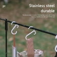 thumbnail image 3 of Stainless Steel S Shape Hooks Anti-rust and Fine Workmanship Suitable for Car Headrests Bikes, 3 of 7