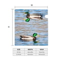 thumbnail image 5 of Lsque Mallard Duck Swimming In A River Mailbox Cover Standard Size ,Magnetic Mailbox Covers Post Wraps Letter Box Cover -21x18 in, 5 of 9