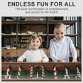 thumbnail image 2 of RayChee Foosball Table, 58Inch Competition Soccer Arcade Table Game w/ 2 Balls for Adult Kids Youth for Home, Game Room, Party, 2 of 7
