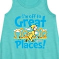 thumbnail image 2 of Dr. Seuss - I'm Off To Great Places - Toddler and Youth Girls A-line Dress, 2 of 5