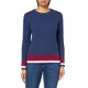 thumbnail image 1 of Jersey Tommy Hilfiger de algodón con cuello redondo para mujer, talla XXL, 1 of 3