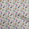 thumbnail image 1 of oneOone Silk Tabby Gray Fabric Lemon With Leaf Sewing Craft Projects Fabric Prints By Yard 42 Inch Wide, 1 of 4