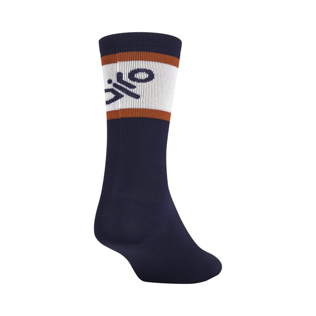 Giro Comp Racer High Rise Adult Cycling Socks - Midnight Retro (2022), X-Large